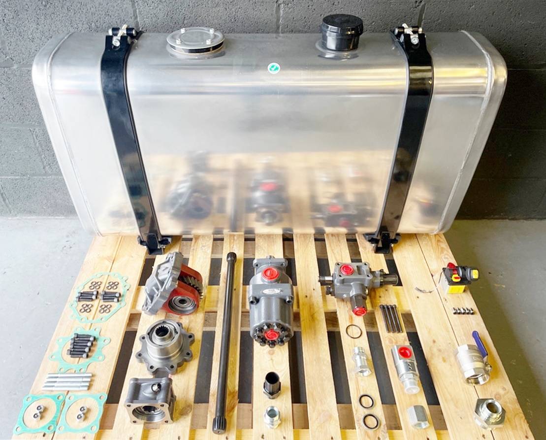 Hydraulic Wet Kit Tipping Trailer for Scania P R S Series Euro 3