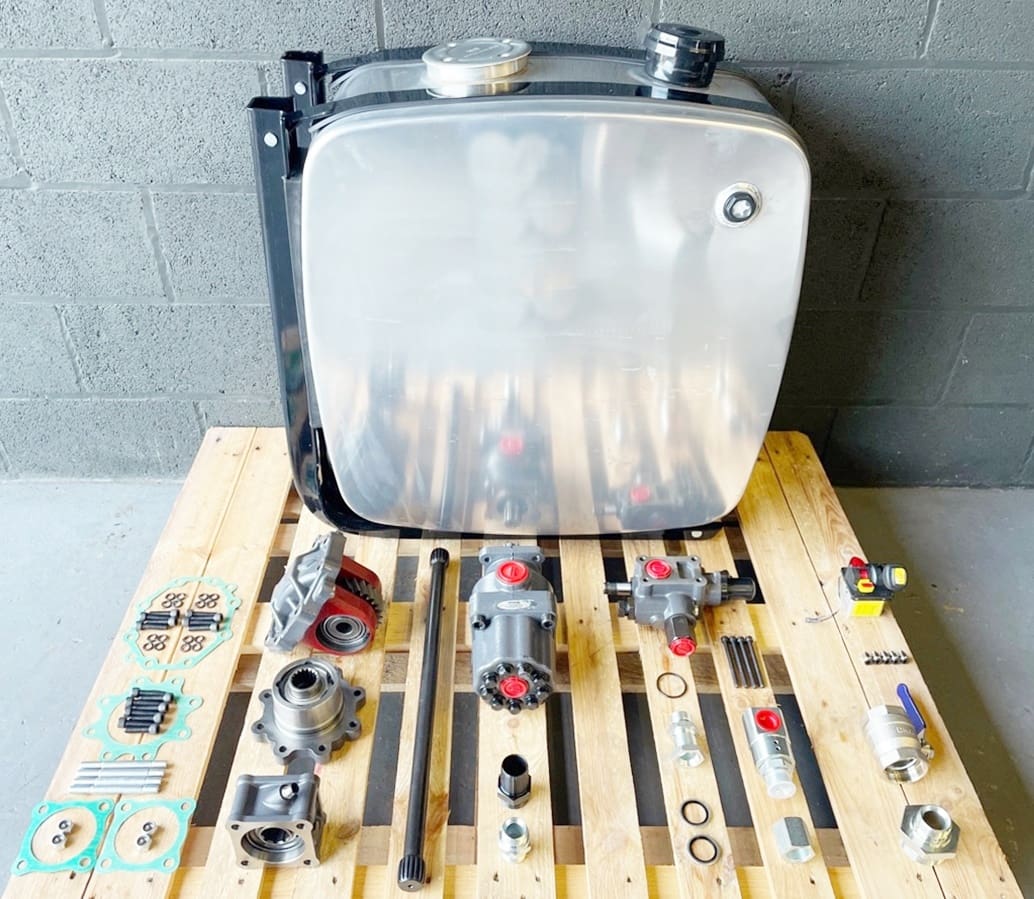 Hydraulic Wet Kit Tipping Trailer for Scania P R S Series Euro 3