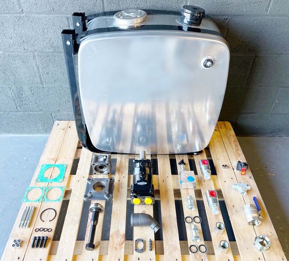 Hydraulic Wet Kit Walking Floor for Volvo FH FM Euro 4