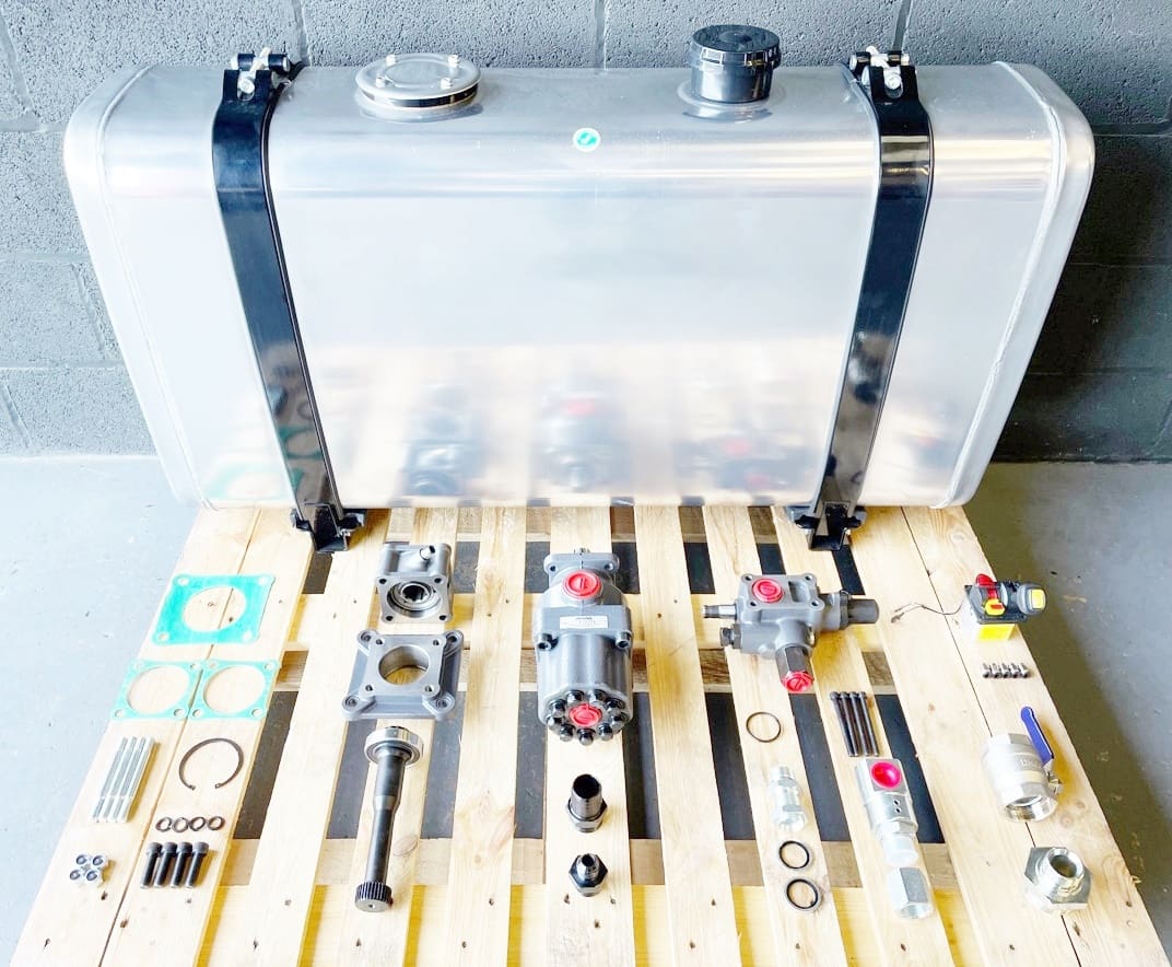 Hydraulic Wet Kit Tipping Trailer for Volvo FH FM Euro 4